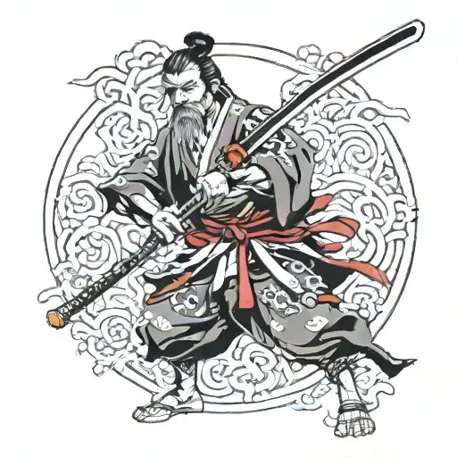 miyamoto musashi tattoo design idea