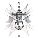 rocket the cocoon tattoo design idea