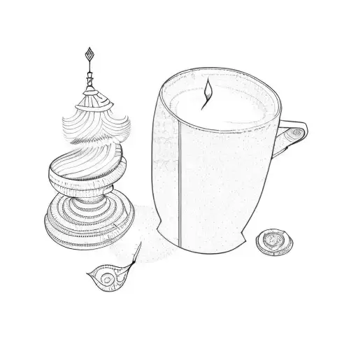 the word hindi tattoo design idea