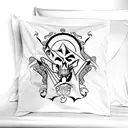 ghost- bed sheets tattoo design idea