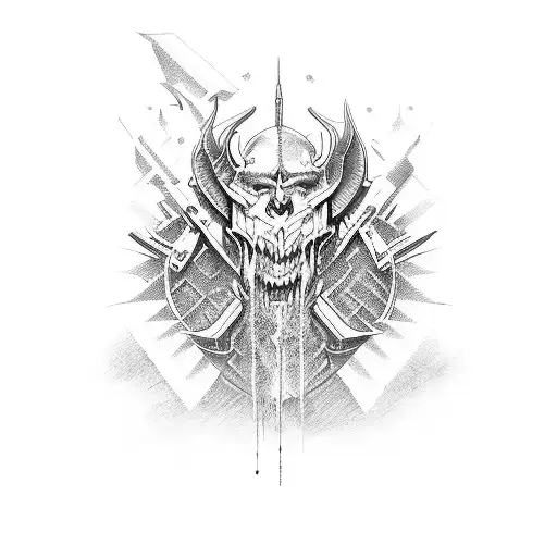 overlord crest tattoo design idea