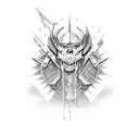 overlord crest tattoo design idea