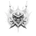 overlord crest tattoo design idea