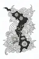 cousin inspired with deep meaning Arkansas and Missouri  tattoo design idea