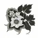 cousin tattoo inspired by grandma, Arkansas, and Missouri  tattoo design idea