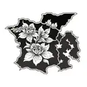 cousin tattoo inspired by grandma, Arkansas, and Missouri  tattoo design idea