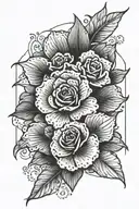 Perseverance and loyalty tattoo design idea