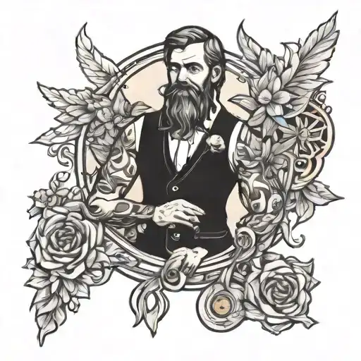 Plato tattoo design idea