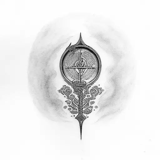 ogham tattoo design idea