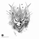 persona 5 royal tattoo design idea