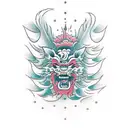 while (true) {     let decision = makeDecision();       if (decision === "perfect") {         takeAction();          bre tattoo design idea