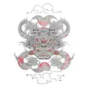 while (true) {     let decision = makeDecision();       if (decision === "perfect") {         takeAction();          bre tattoo design idea