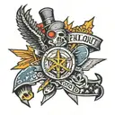 Fallout New Vegas tattoo design idea