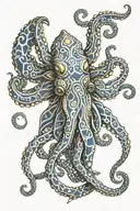 Blue-ringed octopus tattoo design idea