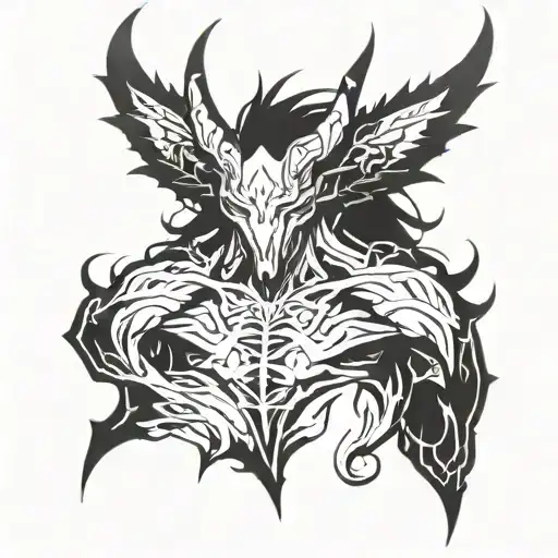 Ulquiorra Cifer tattoo design idea