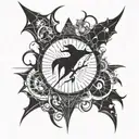 Ulquiorra Cifer tattoo design idea