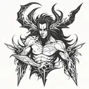 Ulquiorra Cifer tattoo design idea