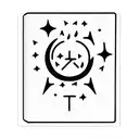 minimalistic, thin lined,  opened magic book with flame hovering over it, cassiopeia star constellation, space shapes tattoo design idea