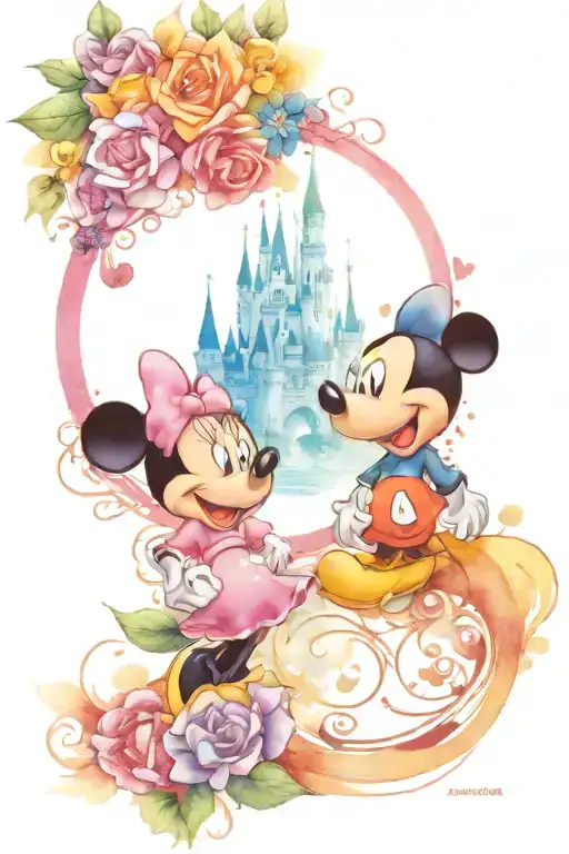 Disney  tattoo design idea