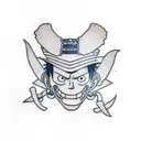 luffy  tattoo design idea