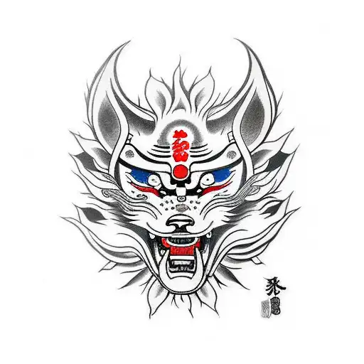 Amaterasu  tattoo design idea