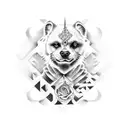 blink 182 sleve tattoo design idea