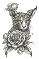 The name Sara tattoo design idea