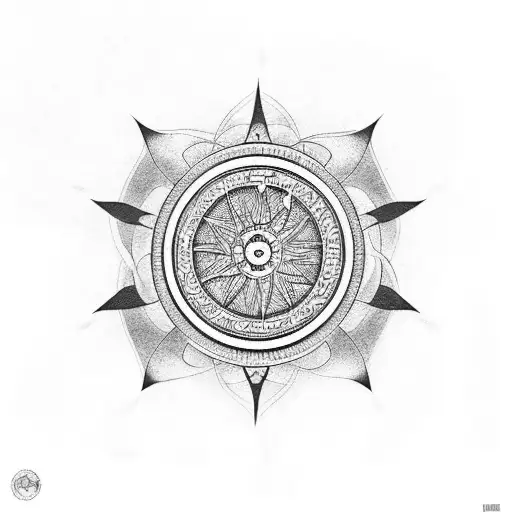 Dharma Wheel Tattoo by nataliaborgia on DeviantArt