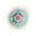 dharma wheel tattoo design idea