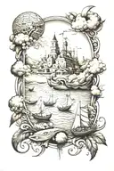 the odyssey tattoo design idea