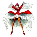 Phoenix tattoo design idea