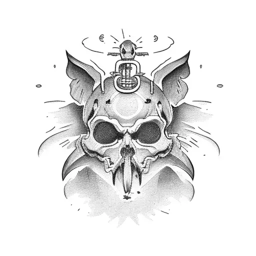 plague doctoe tattoo design idea