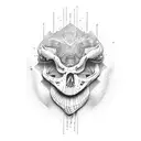 medico da peste negra tattoo design idea