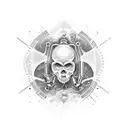 medico da peste negra tattoo design idea
