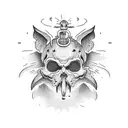 plague doctoe tattoo design idea