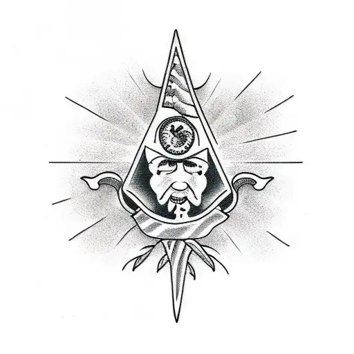 corn stock tattoo design idea