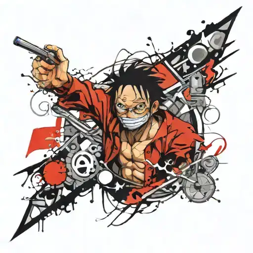 one piece niko robin elbow tattoo tattoo design idea