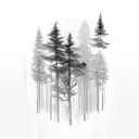 Polygon mesh tattoo design idea