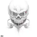 A SNACK SHADDING ITS SKIN tattoo design idea