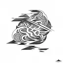 Lightning Bolt tattoo design idea