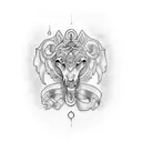 wedding tattoo for around my wrist or finger like a ring or armband tattoo design idea