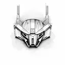 mandalorian  tattoo design idea