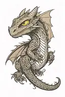 how to train your dragon tattoo design idea