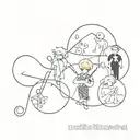 Can u create a tattoo based on bts, stray kids, txt and ateez logos combined please  tattoo design idea