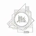 Can u create a tattoo based on bts, stray kids, txt and ateez logos combined please  tattoo design idea