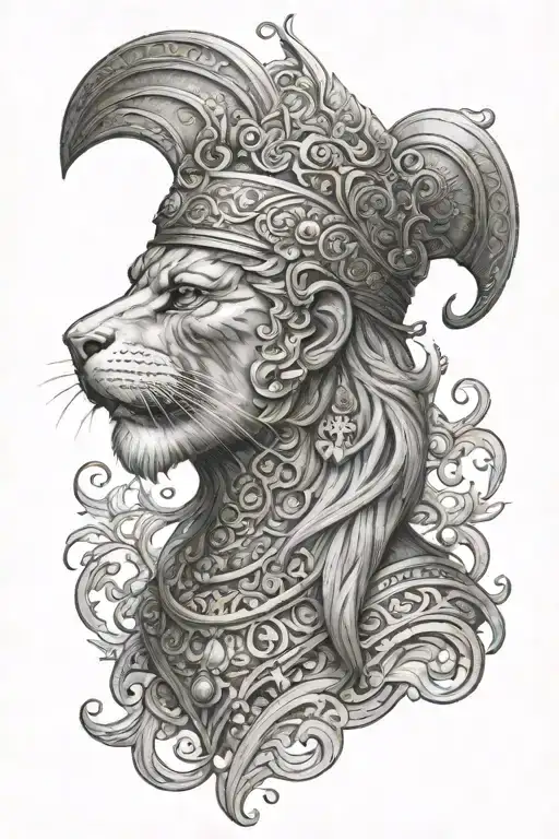Persian Empire tattoo design idea