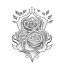 acrostic tattoo in typewriter font with the words "self care" and "self control"  tattoo design idea