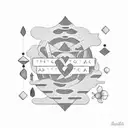 acrostic tattoo in typewriter font with the words "self care" and "self control"  tattoo design idea