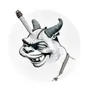 shrek tattoo design idea