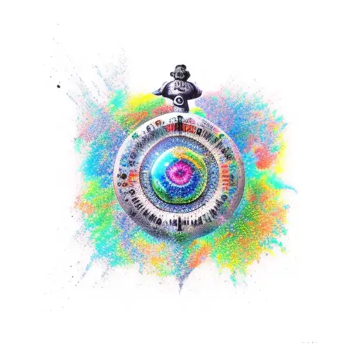 positivity, power, clarity, knowledge, divinity, life force tattoo design idea